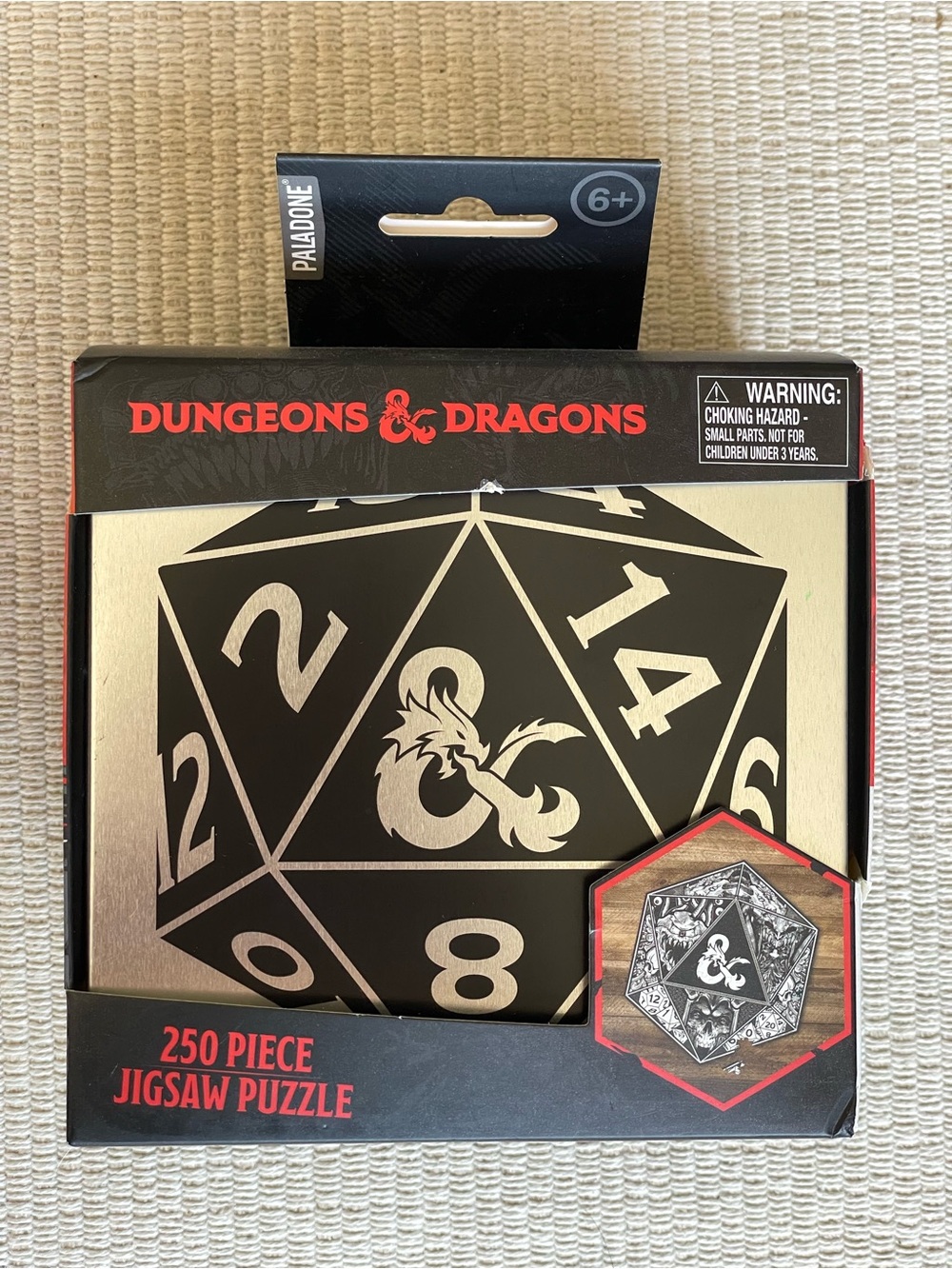 Dungeons & Dragons 250 piece jigsaw puzzle